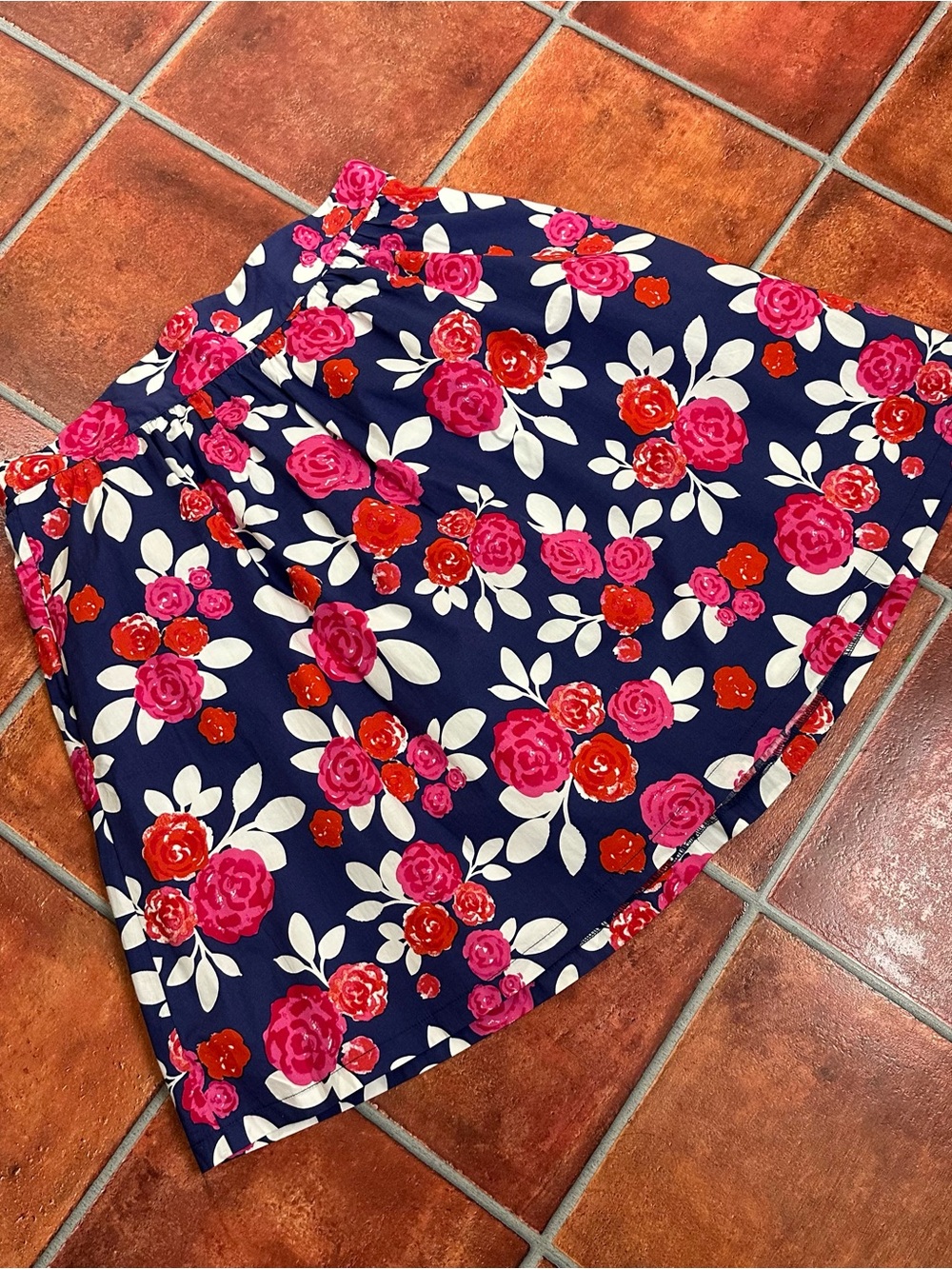 ModCloth Vibrant Floral A-Line Skirt - Picture 2 of 7